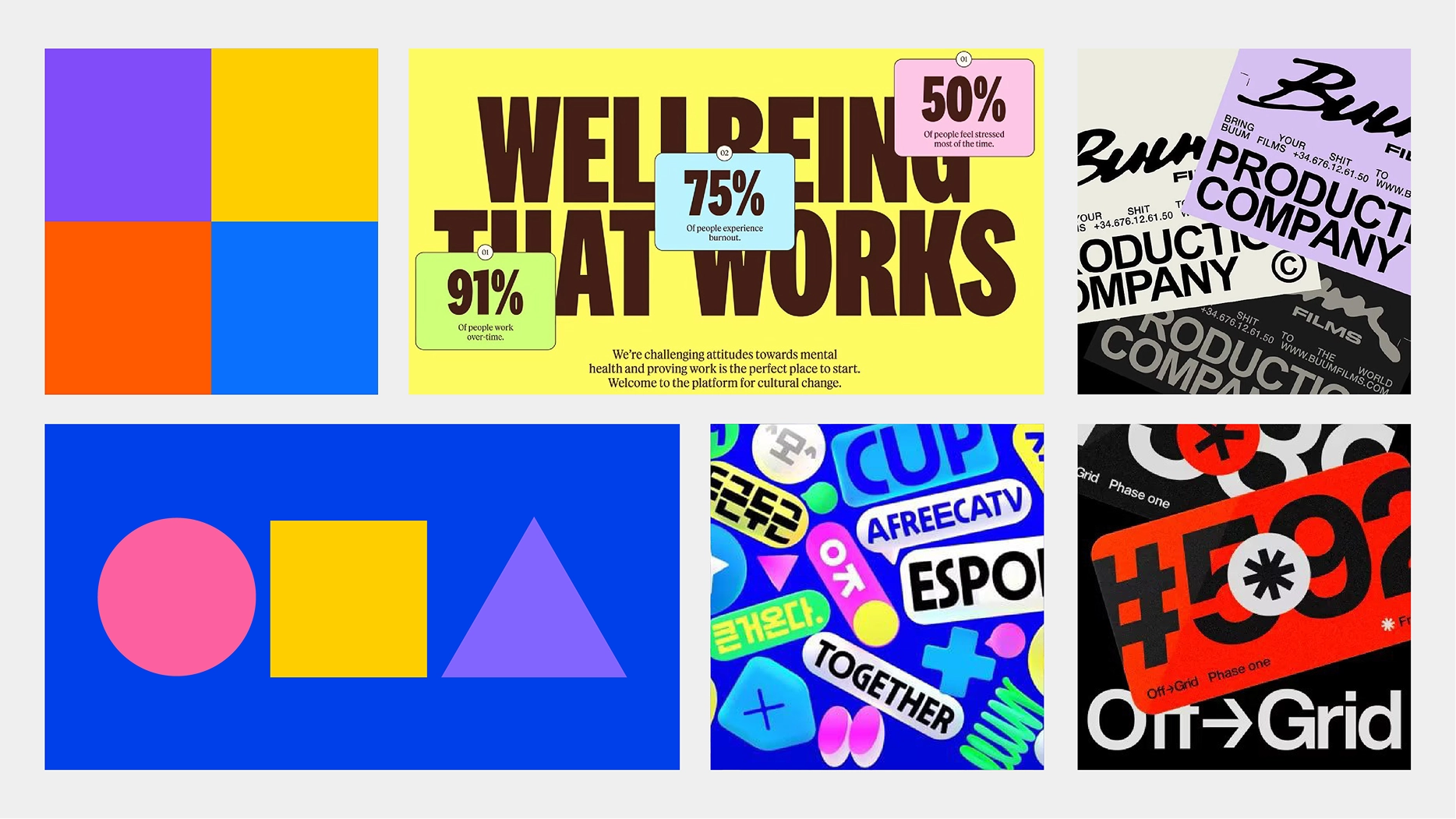 Color, Shapes, Typography & Identity